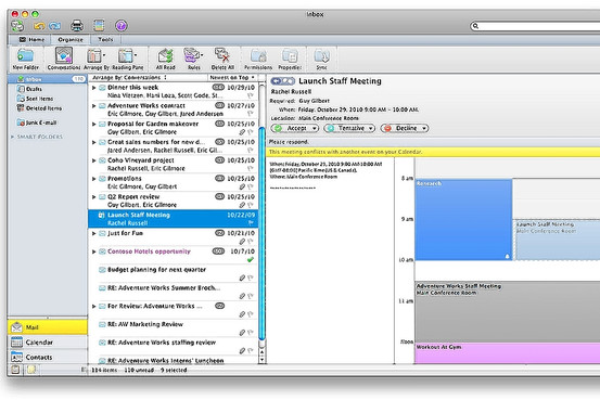 downoald outlook mail for mac